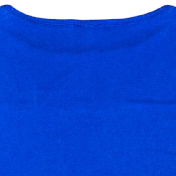 Women's EILEEN FISHER Blue Long Sleeve Lyocell Tunic Top Shirt- Size PL - Picture 5 of 7